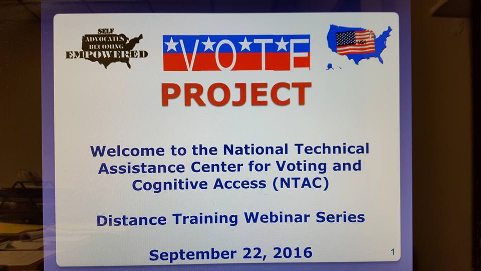 Vote Project PowerPoint Slide
